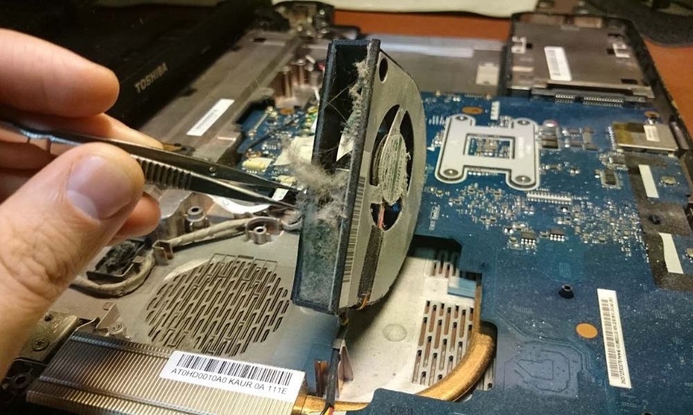 Dell Laptop Fan Temizliği