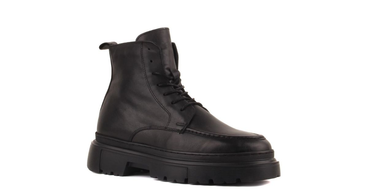 Hakiki Deri Erkek Kış Botu Hakiki Deri Erkek Kış Botu